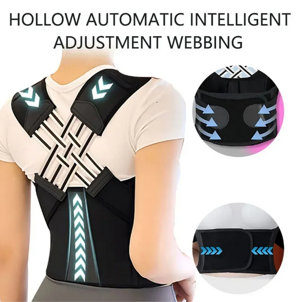 Unisex Posture Corrector, Adjustable Shoulder Posture Brace, Back Straightener Posture;New collection🔥🔥.