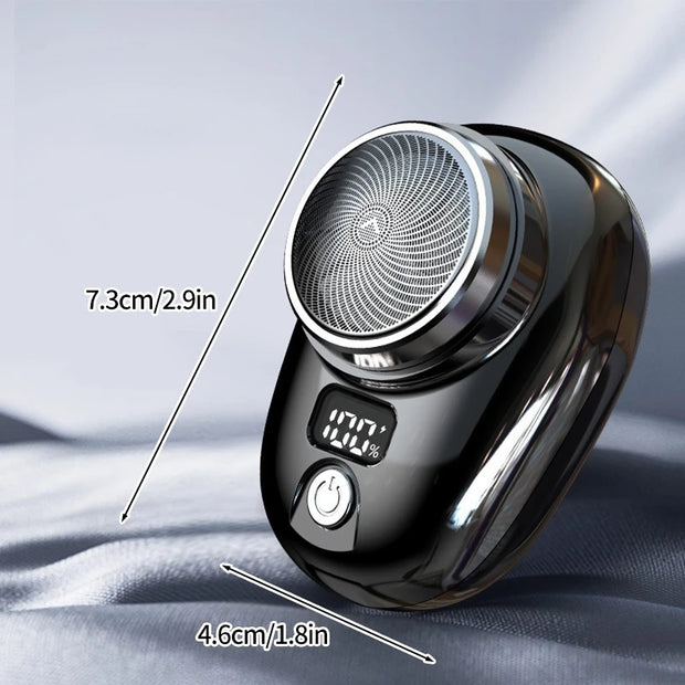 Electric Shaver for Men Travel Portable Detachable Razor USB Rechargeable Beard Hair Cutting Machine Body Hair Trimmer Remover