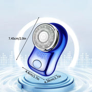 Electric Shaver for Men Travel Portable Detachable Razor USB Rechargeable Beard Hair Cutting Machine Body Hair Trimmer Remover