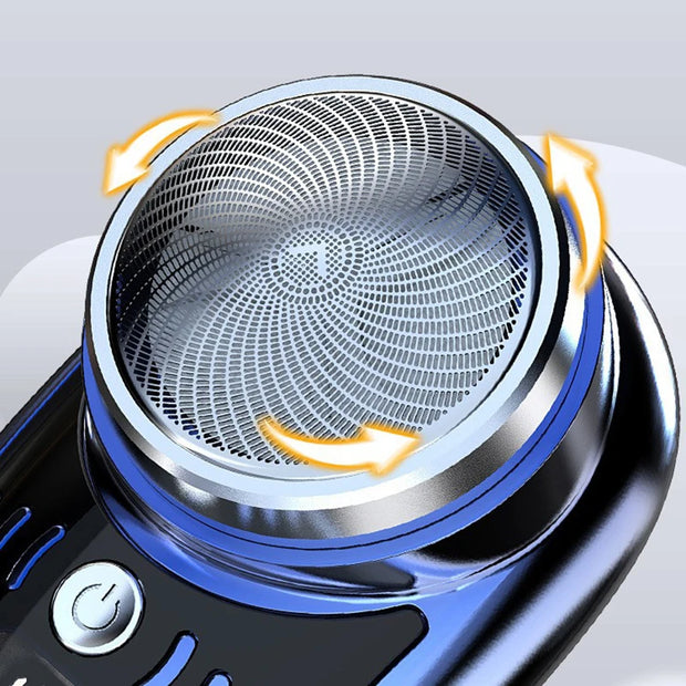 Electric Shaver for Men Travel Portable Detachable Razor USB Rechargeable Beard Hair Cutting Machine Body Hair Trimmer Remover