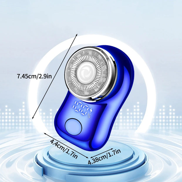 Electric Shaver for Men Travel Portable Detachable Razor USB Rechargeable Beard Hair Cutting Machine Body Hair Trimmer Remover