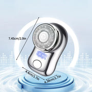 Electric Shaver for Men Travel Portable Detachable Razor USB Rechargeable Beard Hair Cutting Machine Body Hair Trimmer Remover