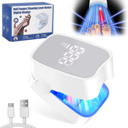 Nail Fungus Laser Device with Time Display 470nm950nm wavelength Fast-acting Home Anti Fungal Laser Device for Finger/Toenails